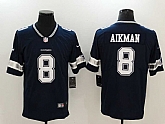 Nike Dallas Cowboys #8 Troy Aikman Navy Vapor Untouchable Player Limited Jersey,baseball caps,new era cap wholesale,wholesale hats